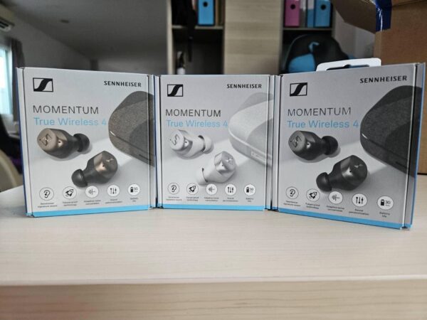 SENNHEISER MOMENTUM TMW 4 สินค้าใหม่ของแท้มือหนึ่ง ประกันศูนย์ 1 ปี ยังไม่แกะกล่อง ถูกสุดมีล๊อตเดียวไม่มีอีกแล้ว