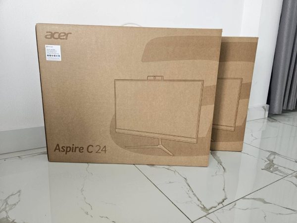 Acer Aspire C24B-C512016GT23Mi/T001 (DQ.BU3ST.001) ของใหม่ยังไม่แกะ Core 5 120U/16GB/512GB M.2 SSD/23.8" FHD/Windows 11 Home + Microsoft Office Home 2024 ประกันศูนย์ออนไซค์ 03/2029